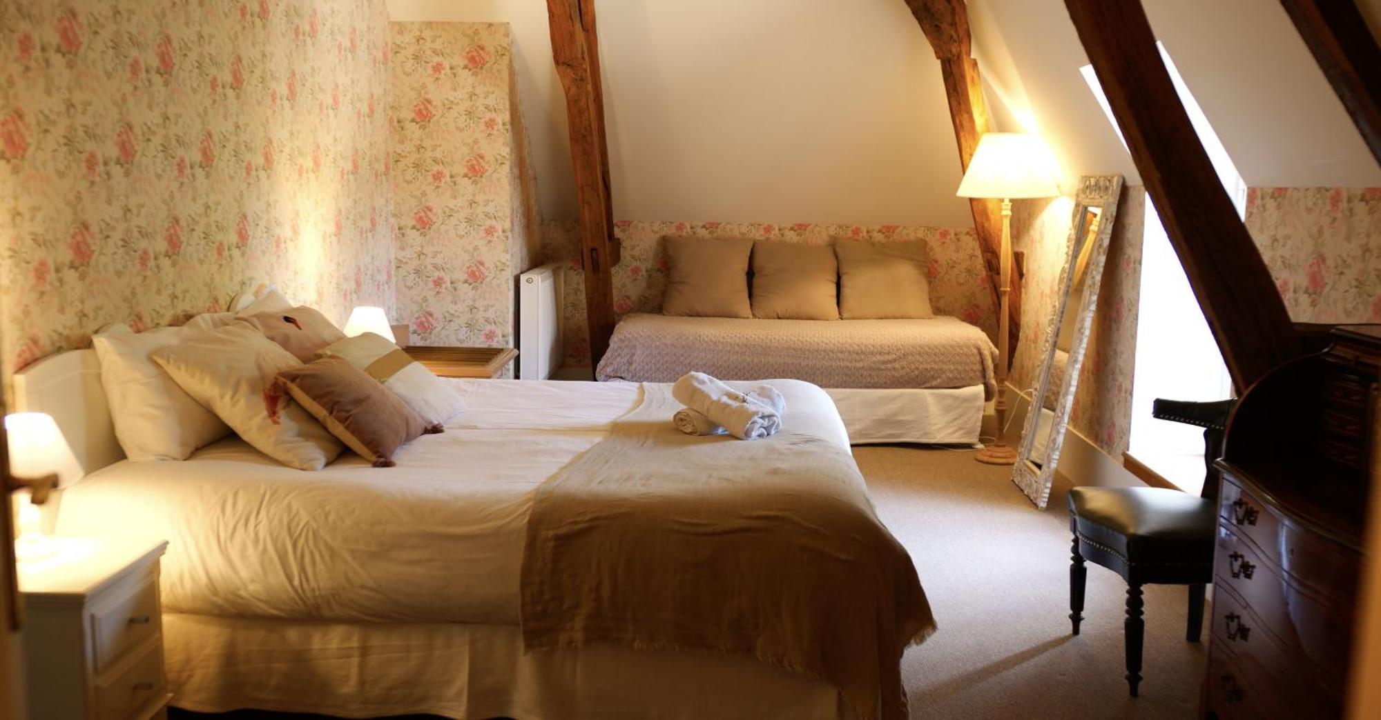 Domaine De La Vaudouriere Villa Lunay Oda fotoğraf