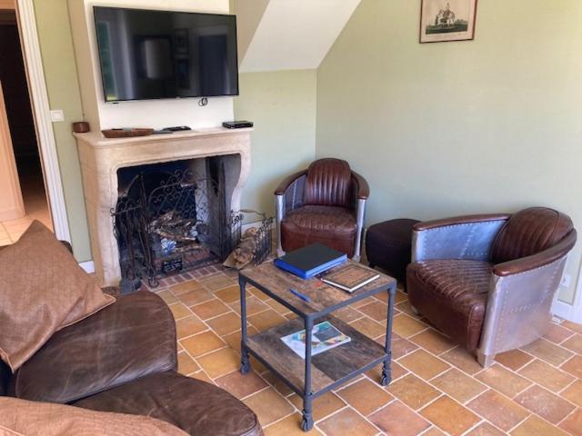 Domaine De La Vaudouriere Villa Lunay Oda fotoğraf