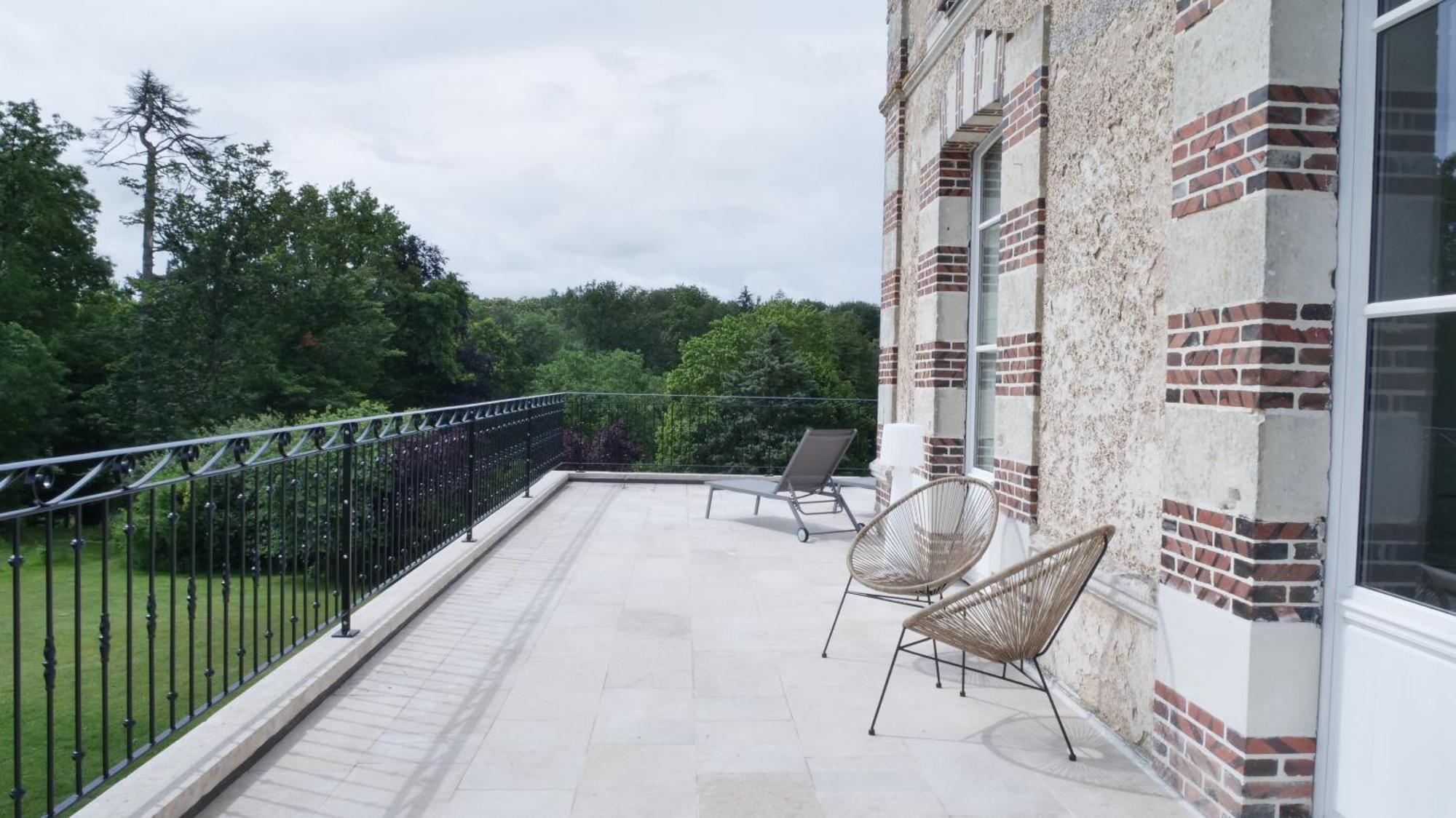 Domaine De La Vaudouriere Villa Lunay Oda fotoğraf